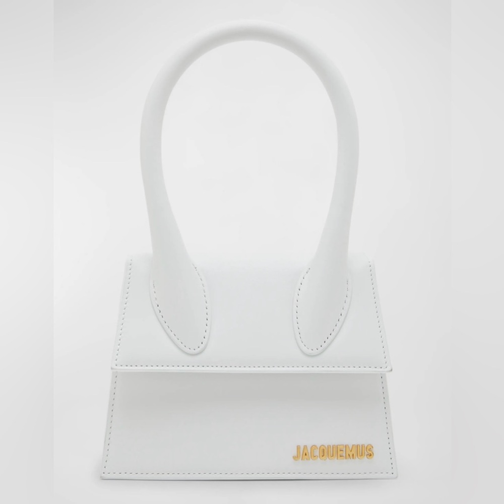 *NWT* Jacquemus Le Chiquito Moyen Top-Handle Bag
